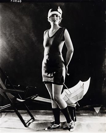 (FASHION--BATHING BEAUTIES) A group of 11 photographs of women in bathing suits, including some on the beach and others in studio setti